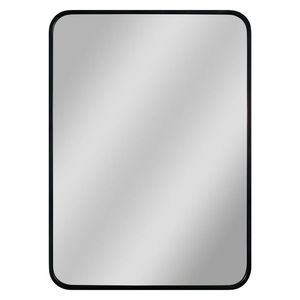 HOPA Zrcadlo bez osvětlení PIRNA BLACK Rozměr A 50 cm, Rozměr C 70 cm OLNZPIR5070B obraz