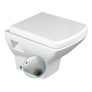 ISVEA SOLUZIONE CLEANWASH závěsná WC mísa s bidet. sprškou, 35x50, 5cm, bílá 10SZ02002 DL obraz