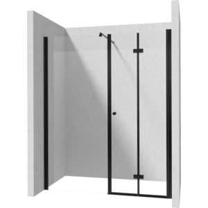 DEANTE/S Sprchové dveře skládací 100, pevná stěna 100 KTSXN43P+KTS_N30P+KTS_N11X KERRIA/0165 obraz