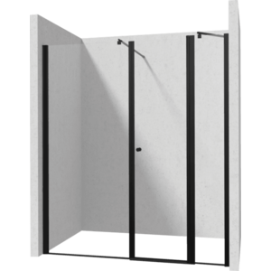 DEANTE/S Sprchové dveře výklopné 100 pevná stěna 100 KTSUN43P+KTS_N30P+KTS_N11X KERRIA/0201 obraz