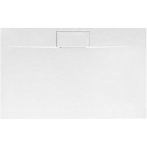 REA Sprchová vanička Bazalt Long White 80x100 REA-K3320 obraz