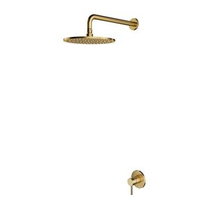 OMNIRES Y podomítkový sprchový systém, broušené zlato SYSY36GLB obraz