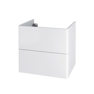 MEREO Siena, koupelnová skříňka 60 cm, bílá lesk CN410S obraz