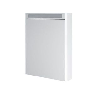 MEREO Siena, koupelnová galerka 64 cm, zrcadlová skříňka, bílá lesk CN415GB obraz