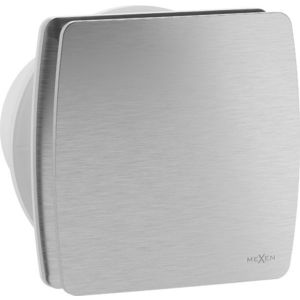 MEXEN AXS 100 koupelnový ventilátor se senzorem vlhkosti, stříbrná W9601-100H-11 obraz