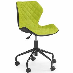 Otáčecí Židle Matrix černá/zelená obraz