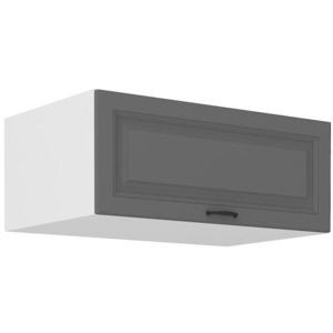 Kuchyňská skříňka Stilo dustgrey/bílý 80 Nagu-36 1F obraz