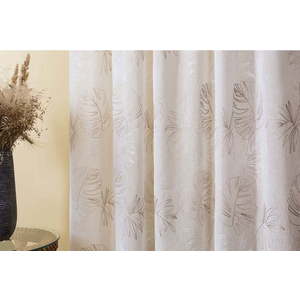 Béžová záclona 140x260 cm Cybele – Mendola Fabrics obraz