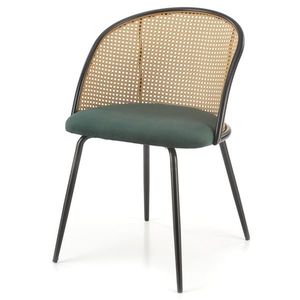 Jídelní židle SCK-508 tmavě zelená obraz