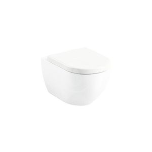 RAVAK Chrome Závěsné WC Uni Rim, bílá X01516 obraz