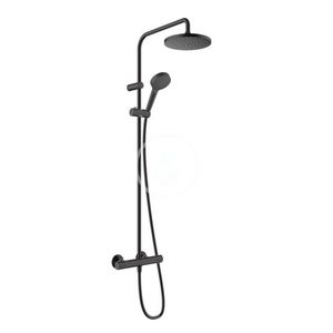 HANSGROHE Vernis Blend Sprchový set Showerpipe 200 s termostatem, matná černá 26276670 obraz