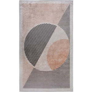 Béžový pratelný koberec 80x150 cm – Vitaus obraz