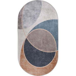 Pratelný koberec 60x100 cm Oval – Vitaus obraz
