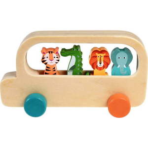 Dřevěný autobus Colourful Creatures – Rex London obraz