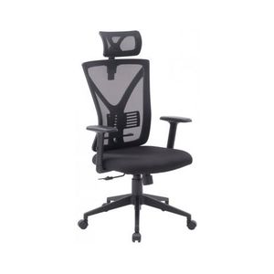 Kancelářská židle Image, černá látka obraz