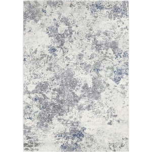 Světle modro-krémový koberec Elle Decoration Arty Fontaine, 160 x 230 cm obraz
