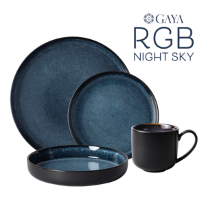 Porcelánový set 16 ks - Gaya RGB Night Sky Lunasol obraz