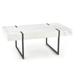 Konferenční stolek Blanca bílá mramor/černá obraz