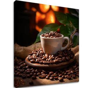 Kávové Obrazy Pro Kuchyni Pražené Potěšení obraz