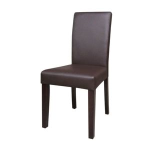 Jídelní židle TAIBAI, hnědá/hnědé nohy obraz