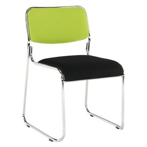 Zasedací židle SINCOPY, zelená/černá síťovina obraz