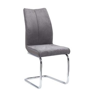Jídelní židle VERSUL, šedohnědá/šedá obraz