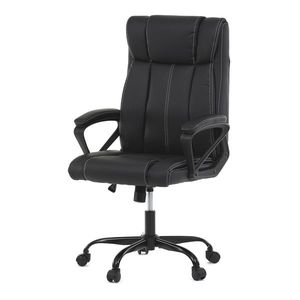 Kancelářská židle NYERIENSIS, černá ekokůže obraz
