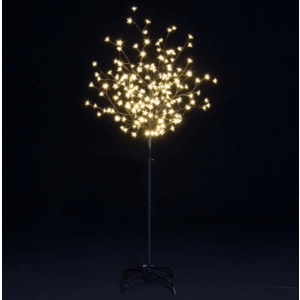 Nexos 1126 Dekorativní LED osvětlení - strom s květy 150 cm, teple bílé obraz