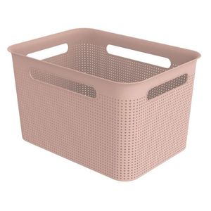 Úložný box BRISEN, 16 L, růžový obraz