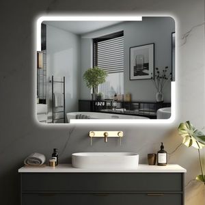IREDA Koupelnové LED zrcadlo s osvětlením, 70 x 50 cm obraz