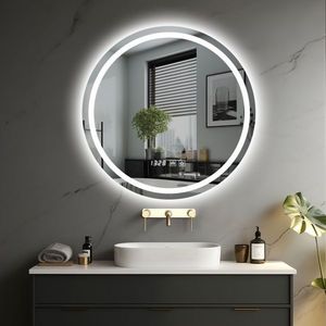 92023 IREDA Koupelnové zrcadlo s LED osvětlením, 70 cm obraz