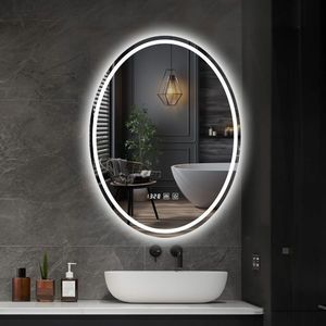 92022 IREDA Koupelnové zrcadlo s LED osvětlením, 80 x 60 cm obraz