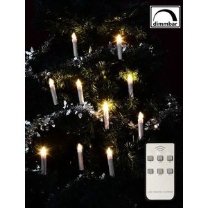 90844 Nexos Vánoční svíčky na stromeček - bezdrátové, 10 ks obraz