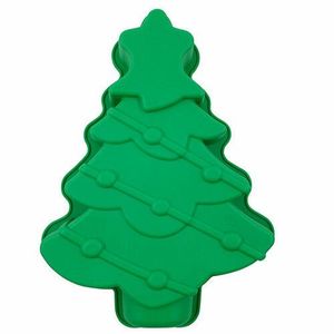 Altom Silikonová forma Vánoční stromek, 30 x 21, 5 x 4 cm, zelená obraz