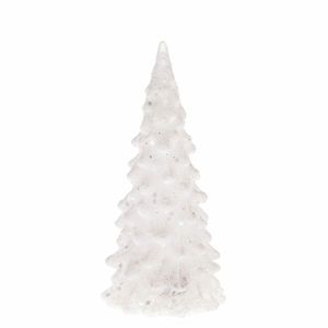 Vánoční LED stromek Douglas bílá, 6, 5 x 12 cm obraz