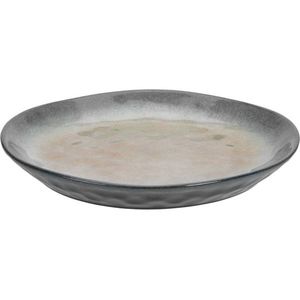 Kameninový dezertní talíř Dario, 20 cm, hnědá obraz