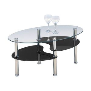 Skleněný konferenční stolek Saba -Bp- obraz