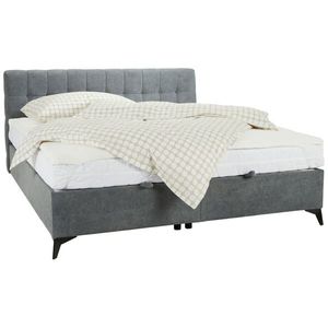 Kontinentální postel Magic, 160x200cm, šedá obraz