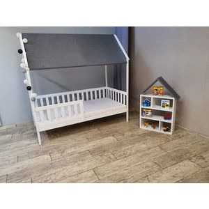 ArtGapp Dětská postel HOUSE | bílá obraz
