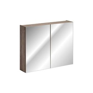ArtCom Zrcadlová skříňka SANTA FE Taupe 84-80 | 80 cm obraz