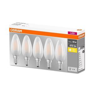 Osram SADA 5x LED Žárovka VINTAGE E14/4W/230V 2700K - Osram obraz