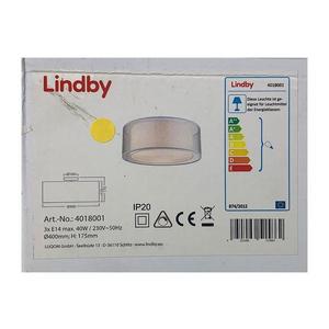 Lindby Lindby - Stropní svítidlo NICA 3xE14/40W/230V obraz