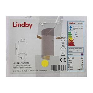 Lindby Lindby - LED Nástěnné svítidlo JENKE 2xLED/2, 5W/230V obraz