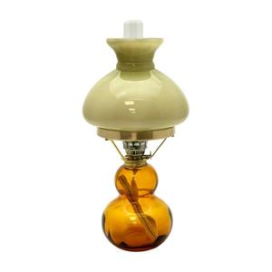 Floriánova huť Petrolejová lampa ZUZANA 43 cm amber obraz