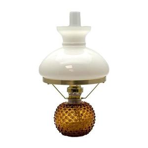 Floriánova huť Petrolejová lampa EMA 38 cm amber obraz