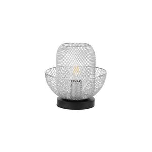 ONLI ONLI - Stolní lampa ZAIR 1xE27/22W/230V černá/stříbrná obraz