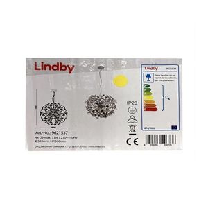 Lindby Lindby - Lustr na lanku BJARNE 4xG9/33W/230V obraz