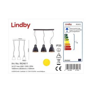 Lindby Lindby - Lustr na lanku IBU 3xE27/60W/230V obraz