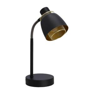 Stolní lampa ALEK 1xE14/40W/230V černá/zlatá obraz