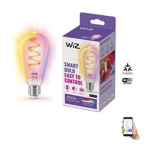 WiZ LED RGBW Stmívatelná žárovka ST64 E27/6, 3W/230V 2200-6500K Wi-Fi - WiZ obraz